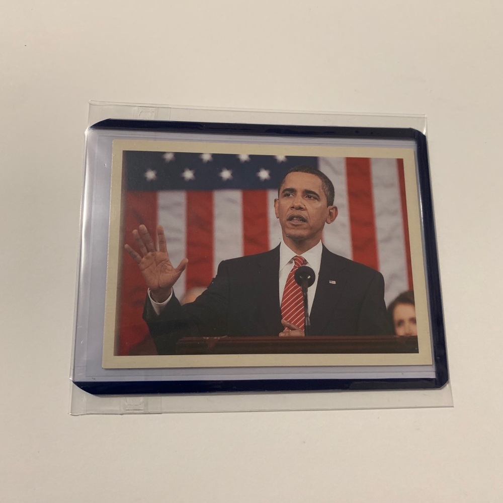 Barrack Obama ‘09 Upper Deck Card